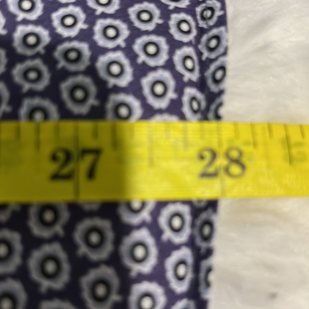 Ted Baker XXL Button Down Shirt Purple/Blue Print Long Sleeve Shirt Modern Fit - Picture 11 of 12